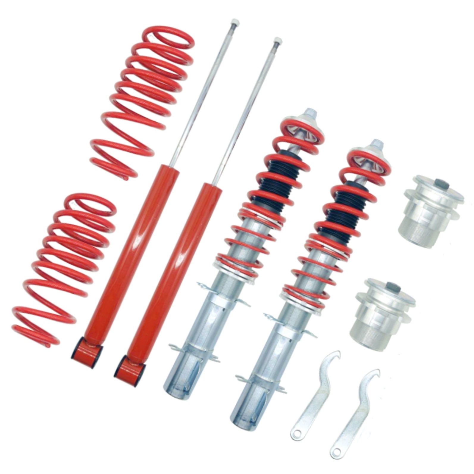 OPIC Adjustable Coilovers for VW Golf MK4 - Hydraulic Struts