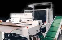 Machine de découpe automatique à commande simple pour cahiers à couverture rigide et découpe de carton