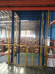 Elevador de Carga Hidráulico Moderno Fácil de Operar, Elevador de Carga Pequeño de Estructura Simple para Interiores y Exteriores - Product Image 2