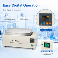 Cenlee Laboratory Digital Water Bath 600x300x150mm Pemanas Cepat Kontrol PID untuk Penelitian Kimia Biologi dan Pengujian Sampel
