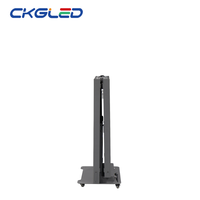Écran d'affichage LED pliable pleine couleur CKGLED avec pas de pixel de 2,5 mm, module magnétique portable d'intérieur pour magasin de détail, centre commercial