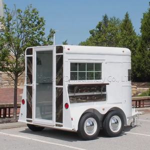 Petite remorque de chariot de nourriture de rue de magasin de boulangerie de buffet avec la nourriture mobile standard américaine - Product Image 6