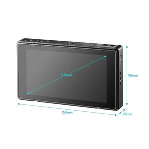 Moniteur d'appareil photo Godox <span class=keywords><strong>GM55</strong></span> 5,5 pouces avec écran tactile 4K, moniteur vidéo haute luminosité pour appareil photo 1920*1080 - Product Image 5