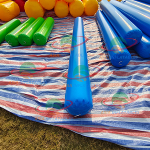 Tubos inflables de PVC duraderos personalizados para piscina, marcador de carril, <span class=keywords><strong>boya</strong></span>, pontones, barrera para parque acuático, línea de natación - Product Image 3
