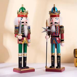 <span class=keywords><strong>Casse</strong></span>-<span class=keywords><strong>Noisette</strong></span> de Noël Antique 30cm 12 ''<span class=keywords><strong>Soldat</strong></span> Vente en gros de haute qualité Décoration de Noël classique Figurine et jouet en bois bon marché à vendre - Product Image 5