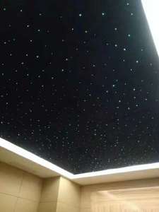 Hotel lobby interno in fibra ottica di illuminazione stella stellata per il cinema tetto soffitto a casa in fibra ottica stella soffitto - Product Image 6
