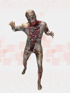 Halloween horreur cousu Zombies 3d numérique imprimé body Cosplay scène Performance Costume - Product Image 2