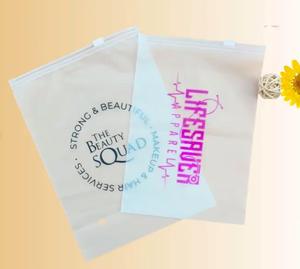 Gravure Printing <b>Biodegradable</b> Compostable PLA Corn Starch CPE Zipper Plastic Bag for Clothing <b>Packaging</b> - Product Image 3