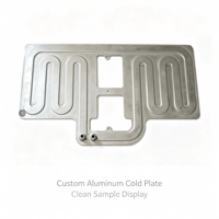 Plaque de refroidissement liquide en aluminium brasé sous vide sur mesure pour système de gestion thermique de véhicules à énergie nouvelle