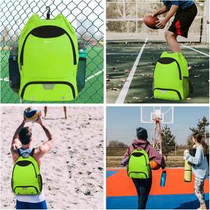 Sac de sport unisexe de grande capacité, tendance, imperméable, avec rangement indépendant pour ballons, basketball, football, étudiants, extérieur - Product Image 6