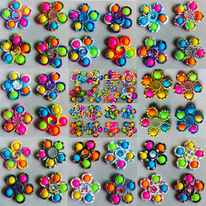 Populaire Anti Stress Enfants Sensoriel transformable Soulager L'autisme Main Jouet <span class=keywords><strong>spinner</strong></span> bulle décompression jouet - Product Image 2
