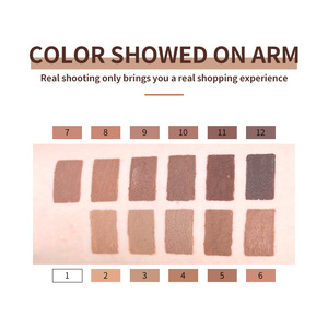 Gel Teintant <span class=keywords><strong>Sourcils</strong></span> 3D 12 Couleurs Transfrontalier Facile à Appliquer Imperméable Longue Durée Naturel Usine de Maquillage pour le Commerce Extérieur - Product Image 4