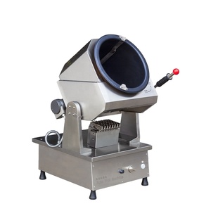 Máquina Comercial Automática <span class=keywords><strong>para</strong></span> Saltear Tres Stones <span class=keywords><strong>para</strong></span> Restaurantes, Robot Cocinero de <span class=keywords><strong>Carne</strong></span> y Arroz, Construcción de Acero - Product Image 5