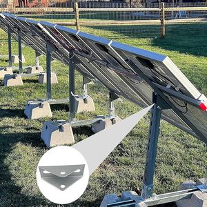 Op maat gemaakte ontwerpen voor zonnepaneelstandaards voor unieke behoeften - Product Image 1