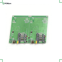 Antenne patch Rogers RT/duroid 5870 pour PCB micro-ondes 8L 5G MmWave, plaqué or dur, 1,27 mm, faible perte, conforme MIL-PRF-31032