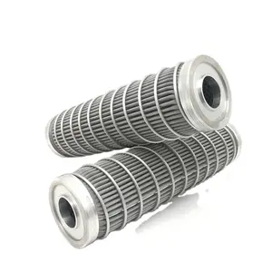 LIANDA 10 Mikron SS316 Sinterfilz-Falten filter element Metall filter D190XL972 zur Abfall behandlung