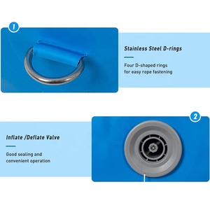 Tùy chỉnh nặng nhiệm vụ Inflatable PVC thuyền Fen Der cho docking và du thuyền thuyền buồm xì hơi cho dễ dàng lưu trữ thuyền bội thu - Product Image 4