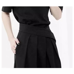 <span class=keywords><strong>Pantaloni</strong></span> invernali <span class=keywords><strong>eleganti</strong></span> modesti <span class=keywords><strong>pantaloni</strong></span> lunghi di colore nero solido per le donne MS088 - Product Image 3