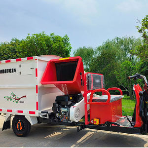 Équipement de collecte de concassage de bois mort à trois roues Déchiqueteuse et déchiqueteuse de propriété de <span class=keywords><strong>voiture</strong></span> Technologie de concassage de branche de récupération - Product Image 6