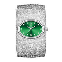 Jam Tangan Wanita Oval Elegan Quartz Movt Relogio Feminino Jam Tangan Wanita Bangle Jewelry Watch Multi Color Dial Holiday Gift Wristwatch