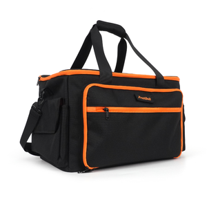 Sac à outils Tinyat, sac à dos d'électricien durable avec plusieurs poches, outils à main, sac à outils lourds, imperméable, noir - Product Image 2