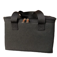 Sacs isothermes à doublure en aluminium pour boîtes de préparation de repas bento, vente en gros, logo personnalisé