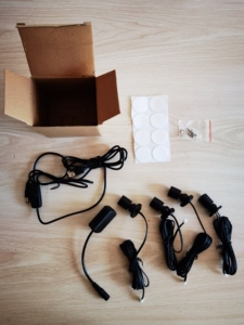 Kit d'éclairage à LED pour armoire Lampes en aluminium noir Puck pour comptoir <span class=keywords><strong>de</strong></span> <span class=keywords><strong>cuisine</strong></span> Armoire Comptoir Mobilier Ambiance Décoration <span class=keywords><strong>de</strong></span> Noël - Product Image 6
