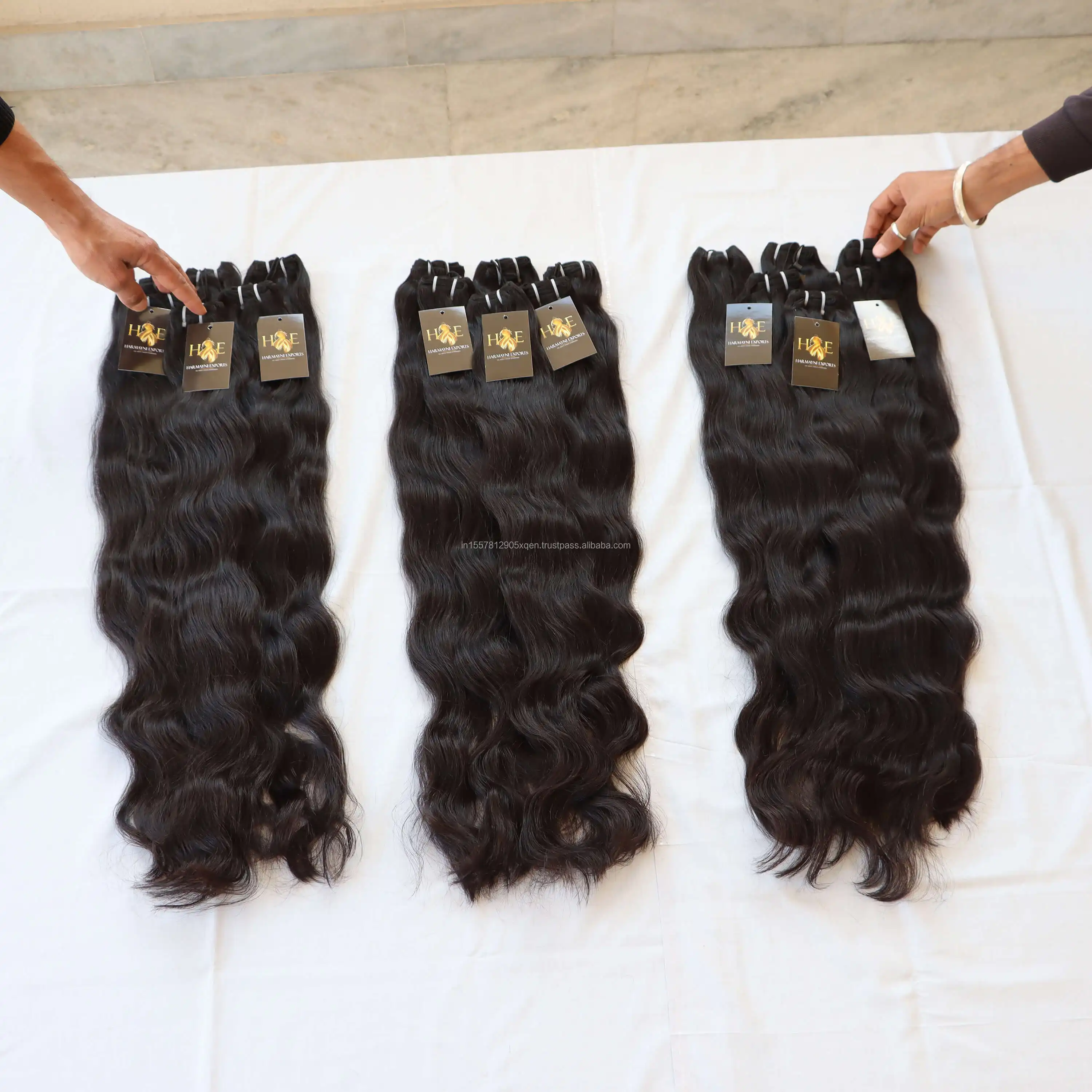 Волнистые необработанные индийские вьющиеся волосы, волнистые необработанные натуральные кутикулы, индийские человеческие волосы, перуанские волнистые волосы для наращивания