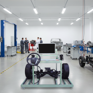 Plateforme d'apprentissage intelligente pour véhicules électriques purs avec système de direction assistée électrique pour la formation automobile - Product Image 2