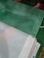 Drapeau publicitaire extérieur personnalisé imprimé numériquement, résistant aux UV, imperméable, en maille polyester pour événements