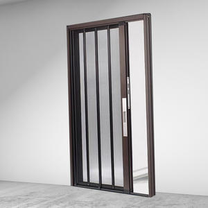 ประตูมุ้งลวด<span class=keywords><strong>พับ</strong></span>ได้ Jin Gang, ประตูบานเลื่อน<span class=keywords><strong>แบบ</strong></span>ซ่อนได้พร้อมกุญแจล็อค, ประตูมุ้งลวดอลูมิเนียมอัลลอย - Product Image 1