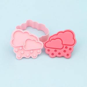 Météo Tornado Lightning Sunrise Blizzard Press Cutting Die Manual Sugar Turning Baking Tool Cracker Die Baking & Pastry Tool - Product Image 4