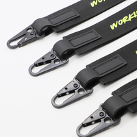 Lanière courte personnalisée tendance avec mousqueton bec d'aigle, vente en gros directe usine, lanière promotionnelle culture horreur, porte-clés