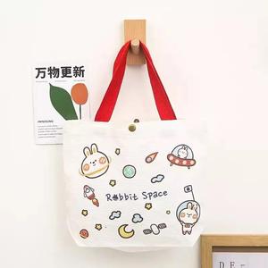 Bolsa de Regalo Reutilizable, Bolsa de Lona Infantil con Dibujos Animados, Linda, con Botón, Impresa con Tinta UV, para Compras - Product Image 6