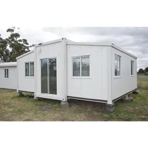 Fertige Luxus moderne Fertighaus erweiterbar faltbar vorgefertigte Faltung Mobile Versand Container Kit Home House zu verkaufen