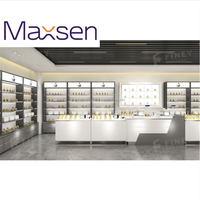 Étagère de présentation de magasin de parfums personnalisée, présentoir de magasin, meuble, comptoir, vitrine, armoires de vente au détail
