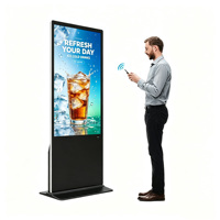 Prix d'usine – Écran publicitaire LCD sur pied de 43 pouces pour affichage numérique intérieur et signalétique numérique Android