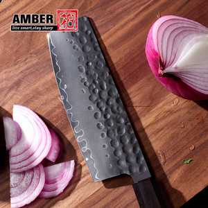 Cuchillo de Cocina Japonés Forjado a Mano de 7 Pulgadas, Acero con Alto Contenido de Carbono AUS10, Cuchillo para Verduras, Cuchillo de Chef en <span class=keywords><strong>Venta</strong></span> - Product Image 5