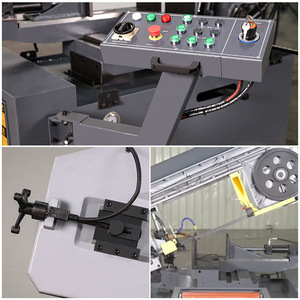 Sierra de cinta Px-25/465 de 3.0 Kw multifuncional para corte de metal con tensión mecánica para acero y tuberías - Product Image 4