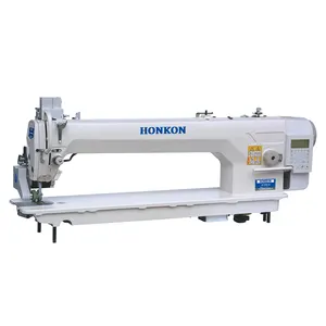 HONKON HK 9900D4-56 Alta Qualidade Braço Longo Máquinas De Costura Industrial Agulha Feed Máquina De Costura Industrial