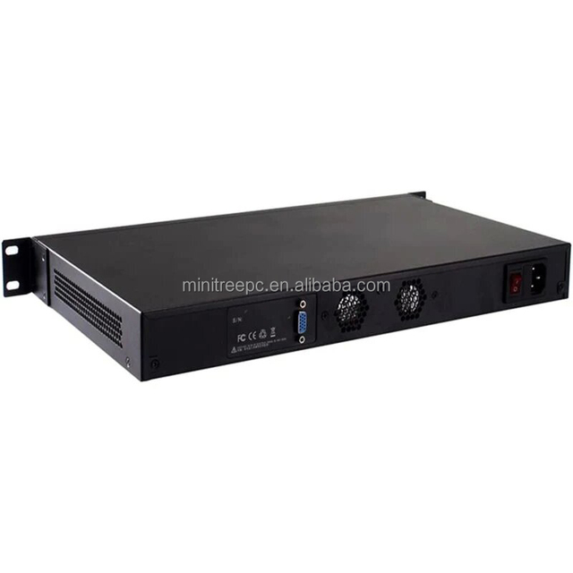 Mini Tree 1U Rackmount Firewall Hardware VPN Intel Celeron Quad Core J4125 AES-NI 4xIntel I225-V 2.5 2.5Gbe Network Appliance