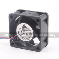 Delta 12V 24V 48V DC 5V 0.24A AC EC 4020 40X40X20MM 4CM CPU Converter Power Supply Chassis Server Ball EFB0405MD-R00 Cooling Fan