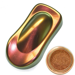 Wholesale MultiChrome Cosmetic Grade Chameleon Powder Color Shifting Chameleon <b>Pigment</b> for <b>Eyeshadow</b> Nail Art - Product Image 3