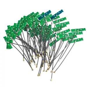 40*08MM Green 3dBi Built In 433MHz 868Mhz 915Mhz lora 2400-2500Mhz wifi PCB Antenna with IPEX UFL