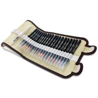 Stylo à pointe micro fine imperméable noir Bonvan WM80606 pour dessin technique - Ensemble de stylos à pointe ultra-fine anti-saignement