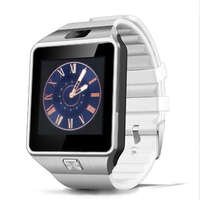 Montre intelligente DZ09 compatible Android et iOS, étanche, boîtier en alliage avec carte SIM
