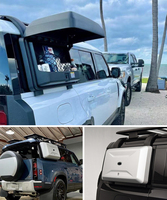 Boîte à outils latérale de haute qualité pour Land Rover new Defender 2020 + 110/90 boîte de rangement verte