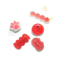 Jouet anti-stress souple en forme de pastèque, design patte de chat, en silicone à rebond lent, gadget de décompression, texture agréable, parfait pour