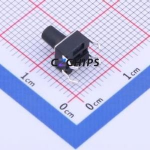 K2-1102DP-J3SW-04 Tactile Switch Through hole Component (THT)-4P,6x6mm Switch 1.8N Through Hole 6mm 6mm - Product Image 2