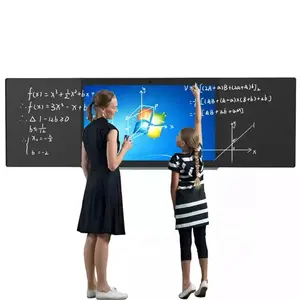 75 82 85 86 98 Inch Nano Wijsheid Schoolbord Touchscreen Intelligent Elektronisch Whiteboard Onderwijs Interactief Smart Schoolbord